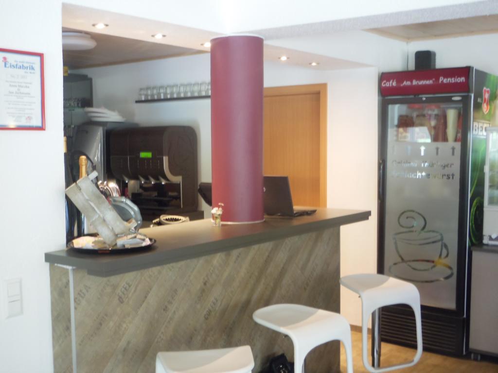 פארכים Pension "Am Brunnen" מראה חיצוני תמונה